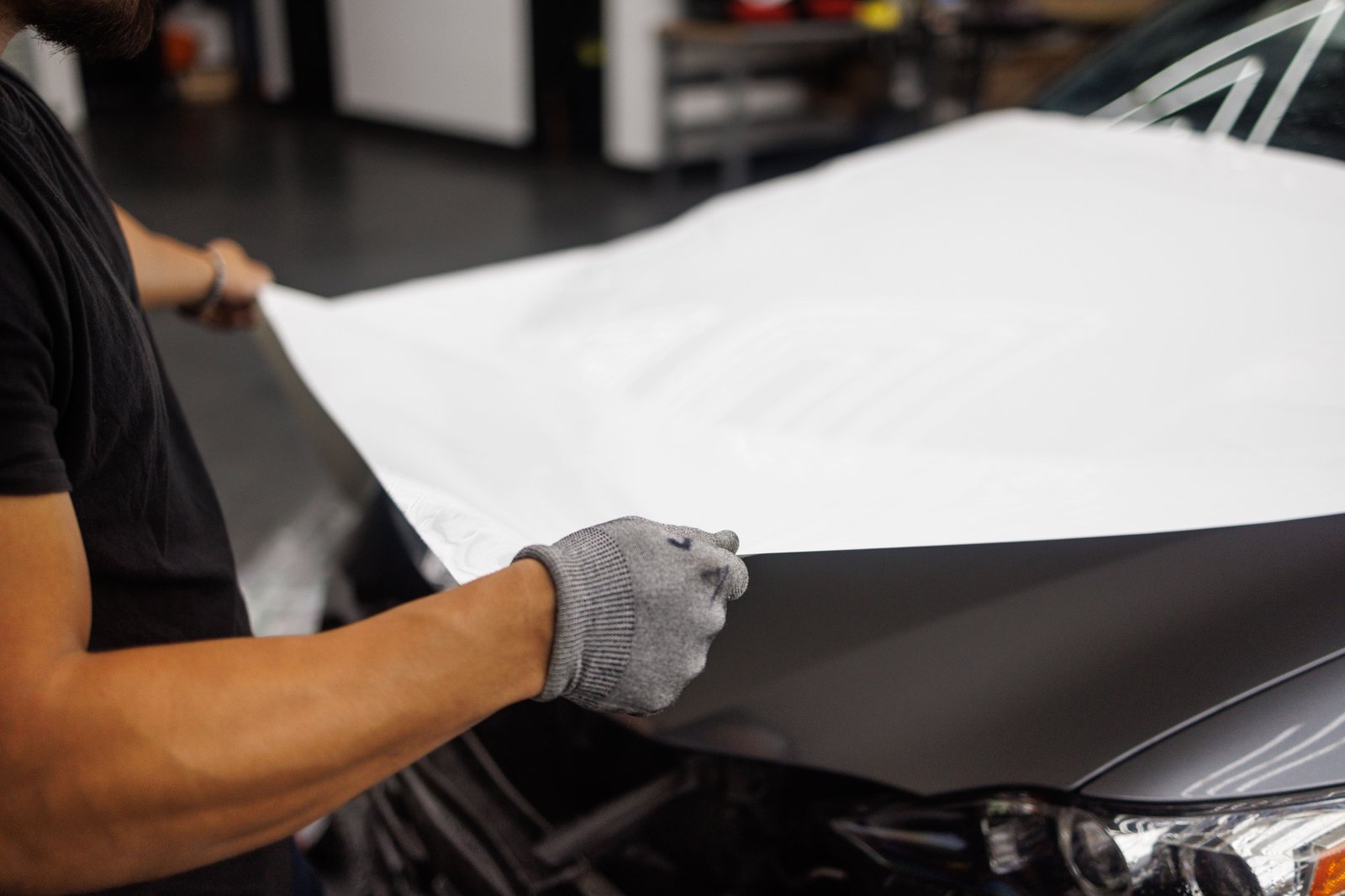 Glanzende wrap